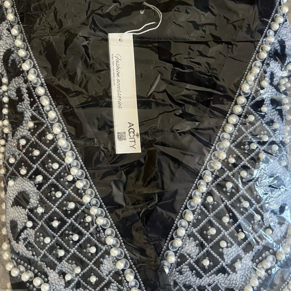 NWT LUXE Beaded Blazer Suit Dress - Picture 8 of 10